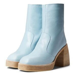 Free People Ruby Platform Boot - Baby Blue, Size 37
